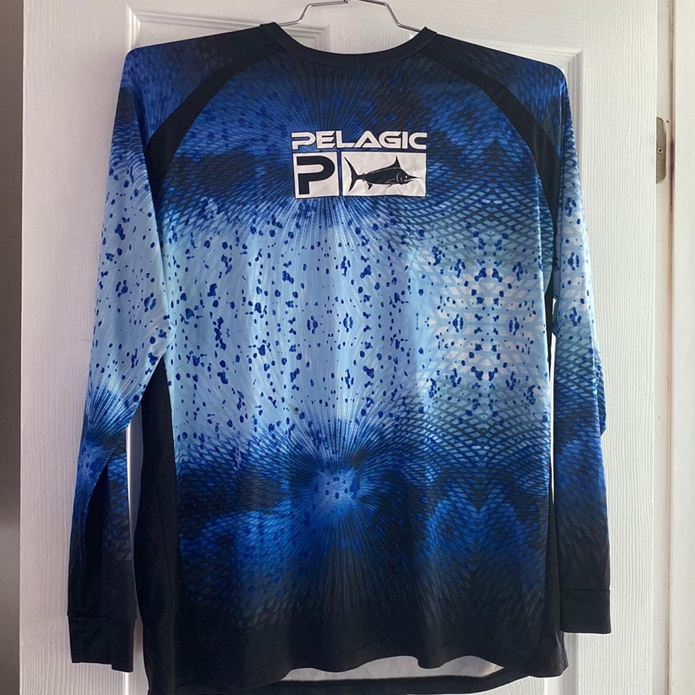 Pelagic Large polyester longsleeve shirt